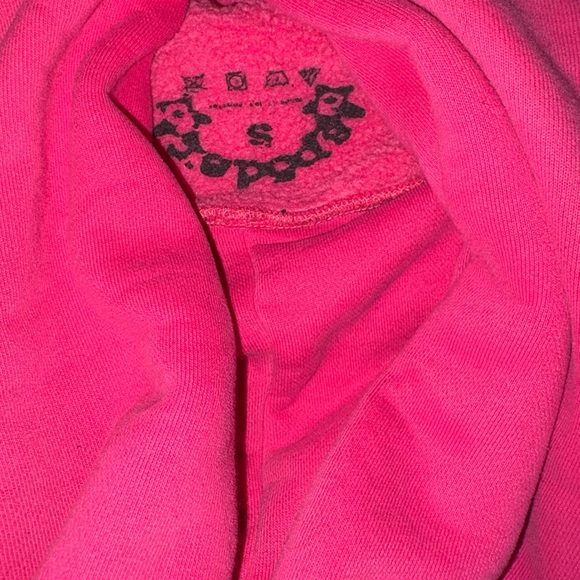 Women’s Pink Graphic Tee with Embellished Lettering - Picture 2 of 3